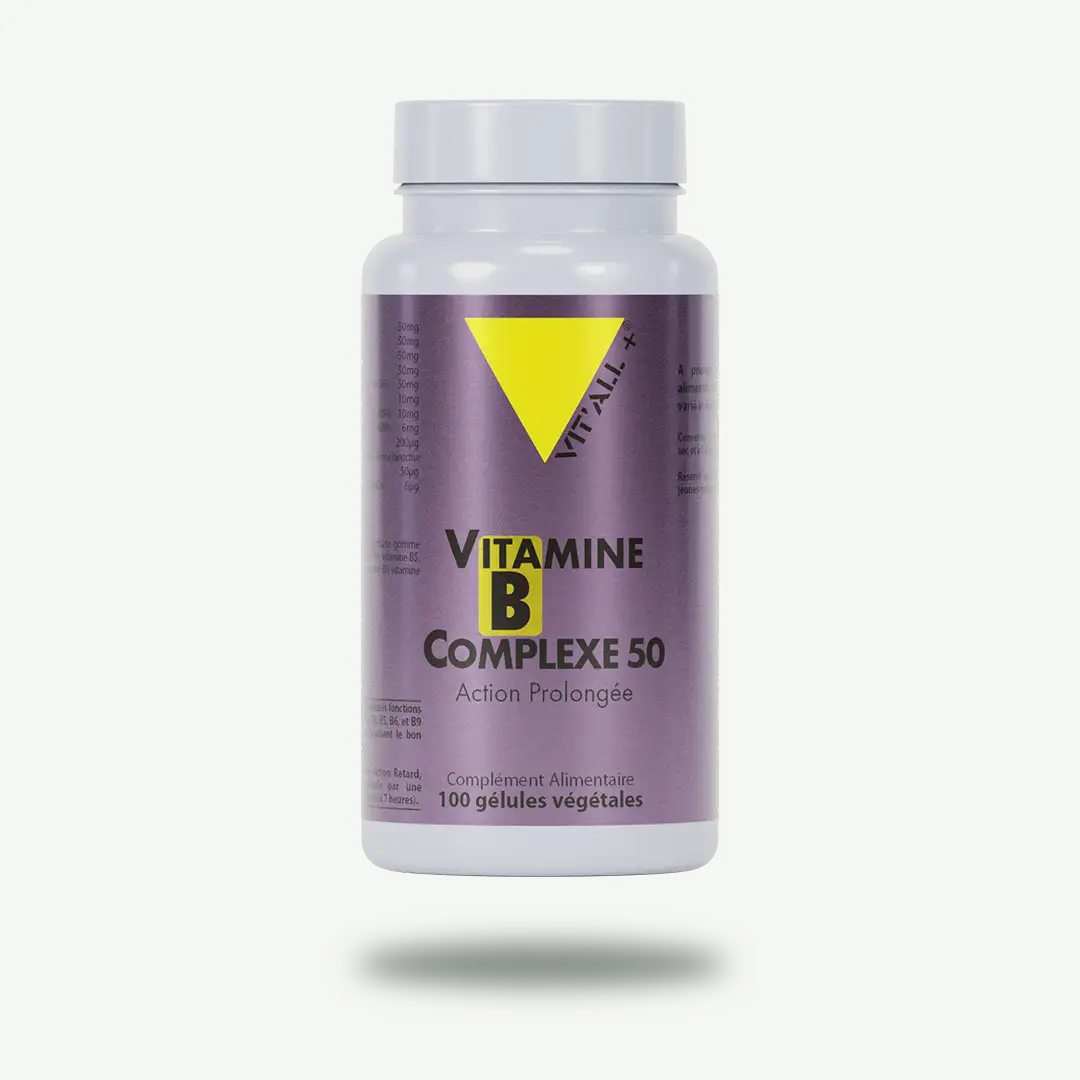 VITAMINES B COMPLEXE 50 Action Prolongée VIT'ALL+