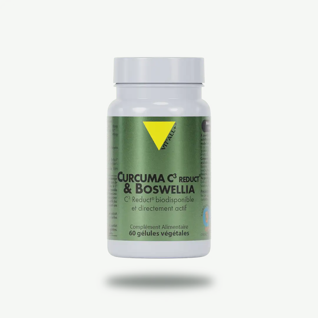 CURCUMA C3 Reduct® & BOSWELLIA - C3 Reduct® hautement biodisponible et directement actif VIT'ALL+