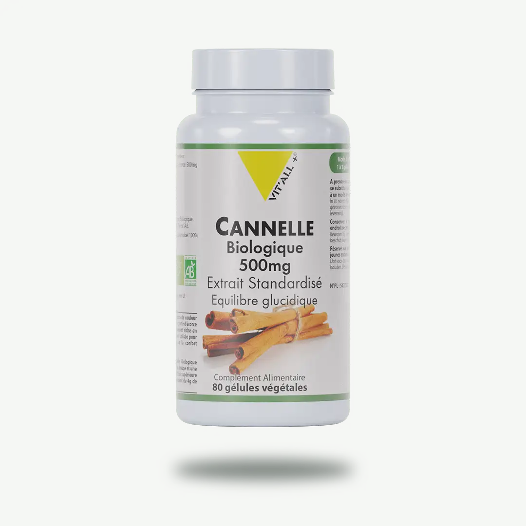 CANNELLE BIO* 500mg Extrait Standardisé