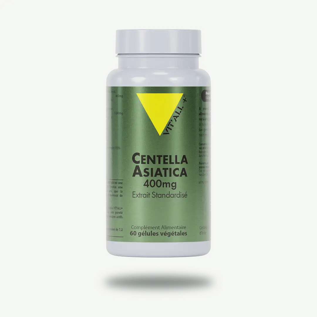 CENTELLA ASIATICA 400mg Extrait Standardisé VIT'ALL+