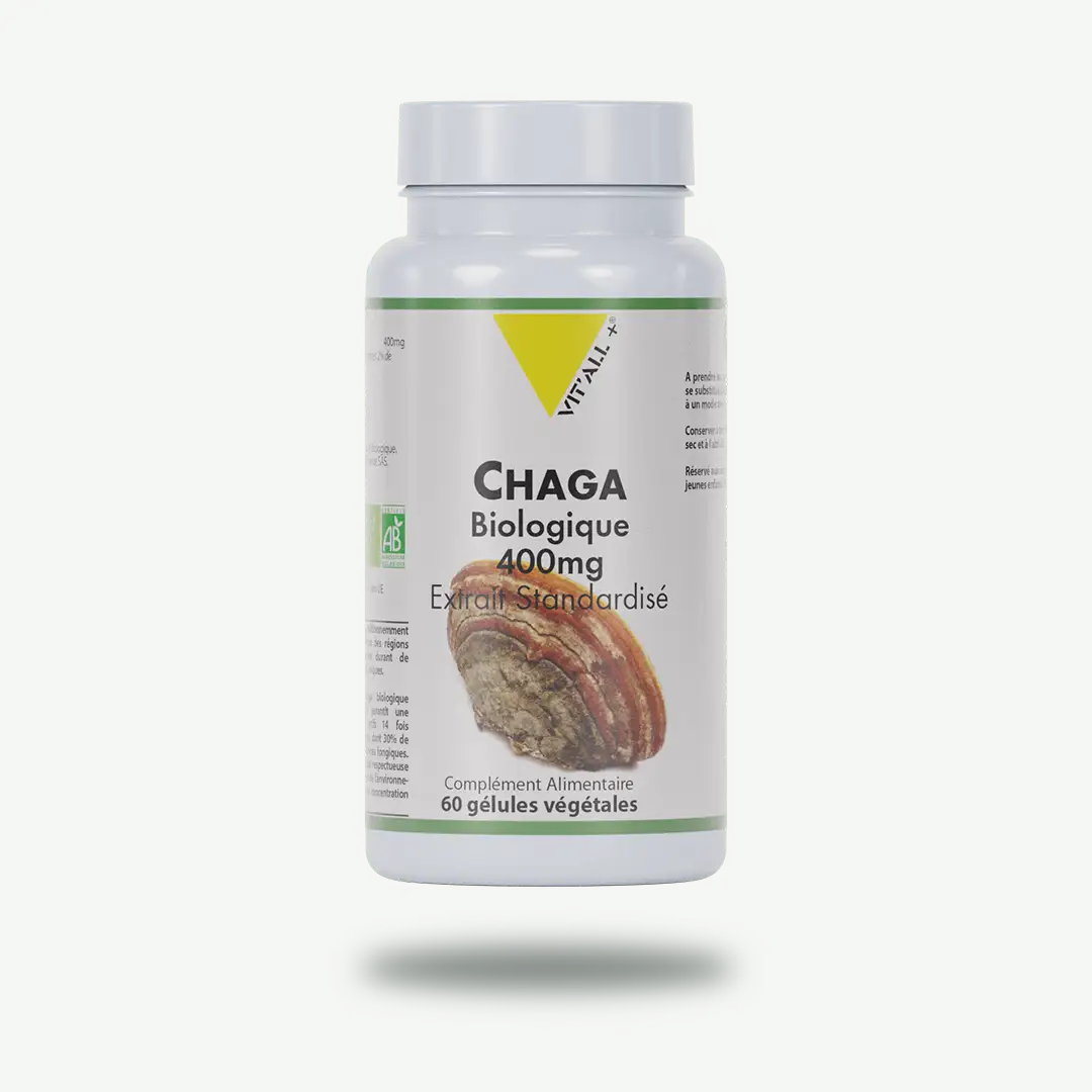 CHAGA BIO* 400mg Extrait Standardisé VIT'ALL+