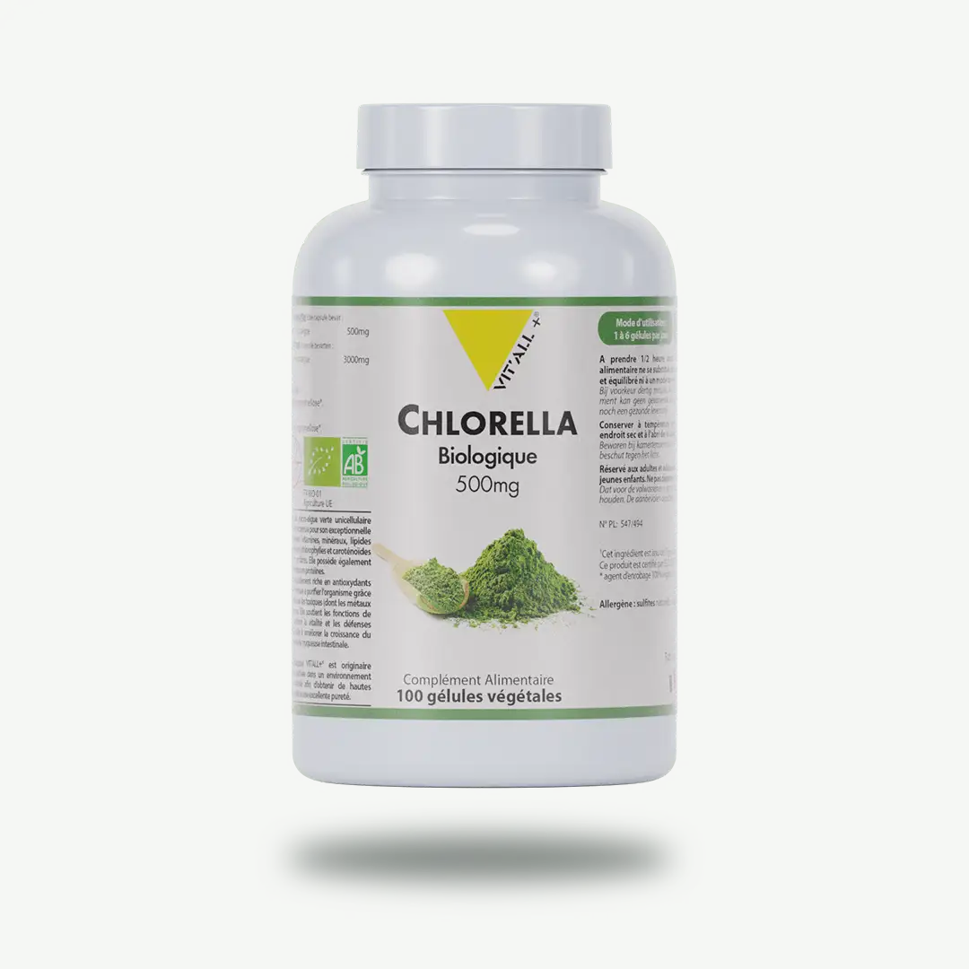 CHLORELLA Biologique* 500mg VIT'ALL+