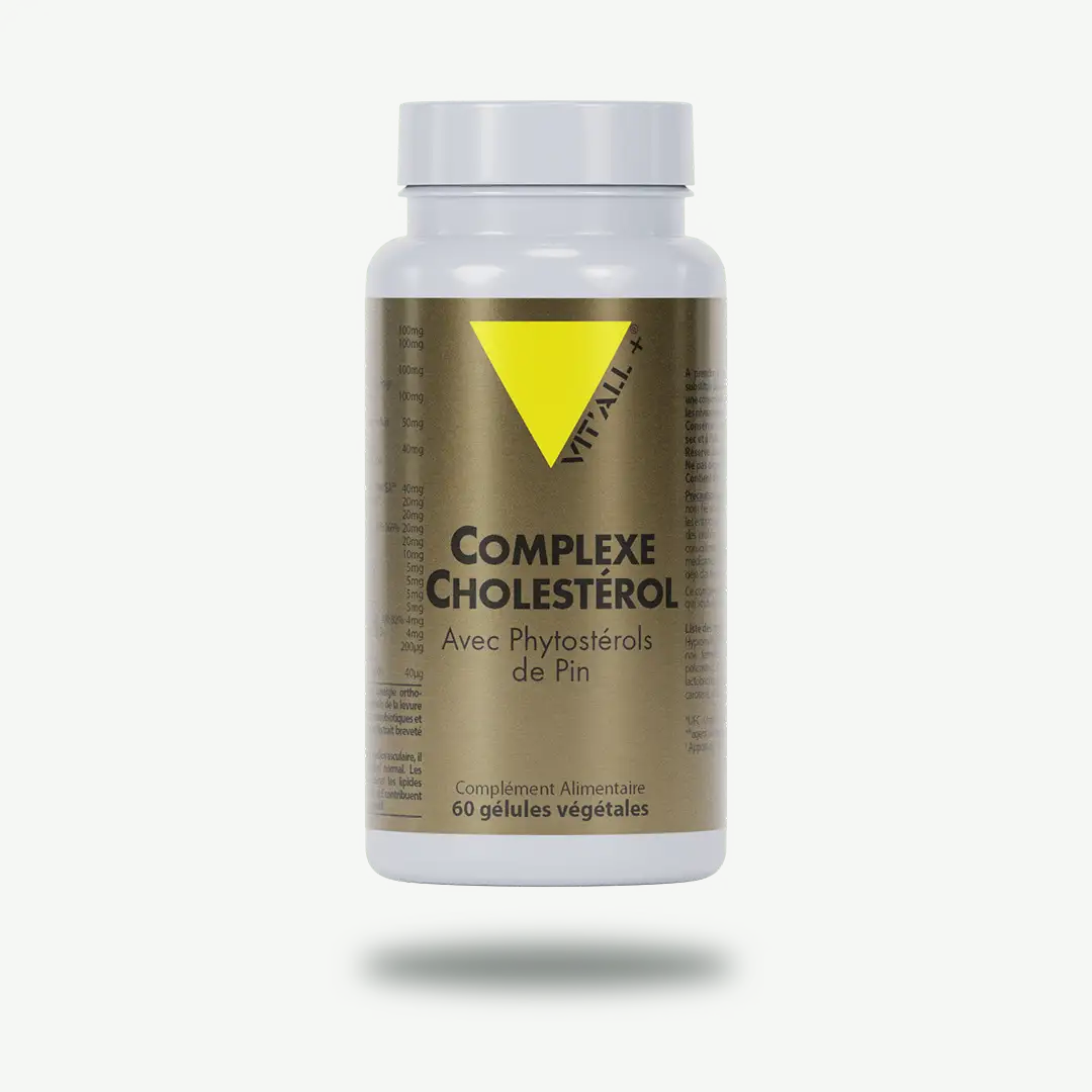 COMPLEXE CHOLESTEROL avec Phytostérols de pin VIT'ALL+