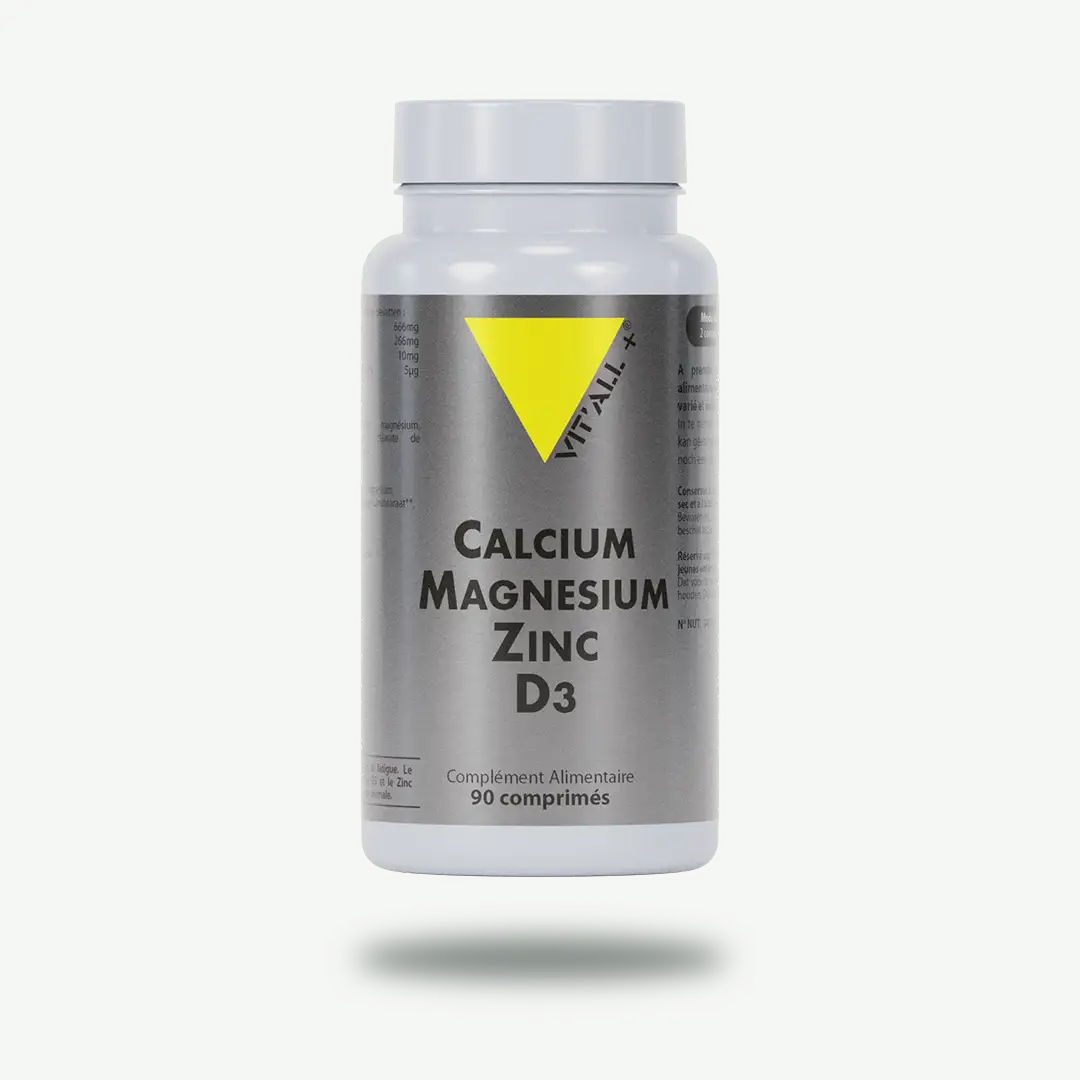 CALCIUM MAGNESIUM ZINC Bisglycinate + D3