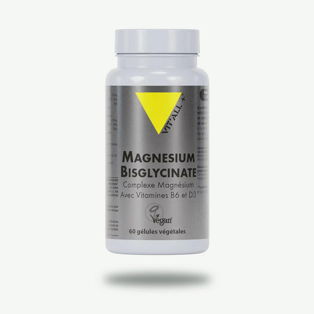 MAGNESIUM BISGLYCINATE Complexe Magnésium - VEGAN