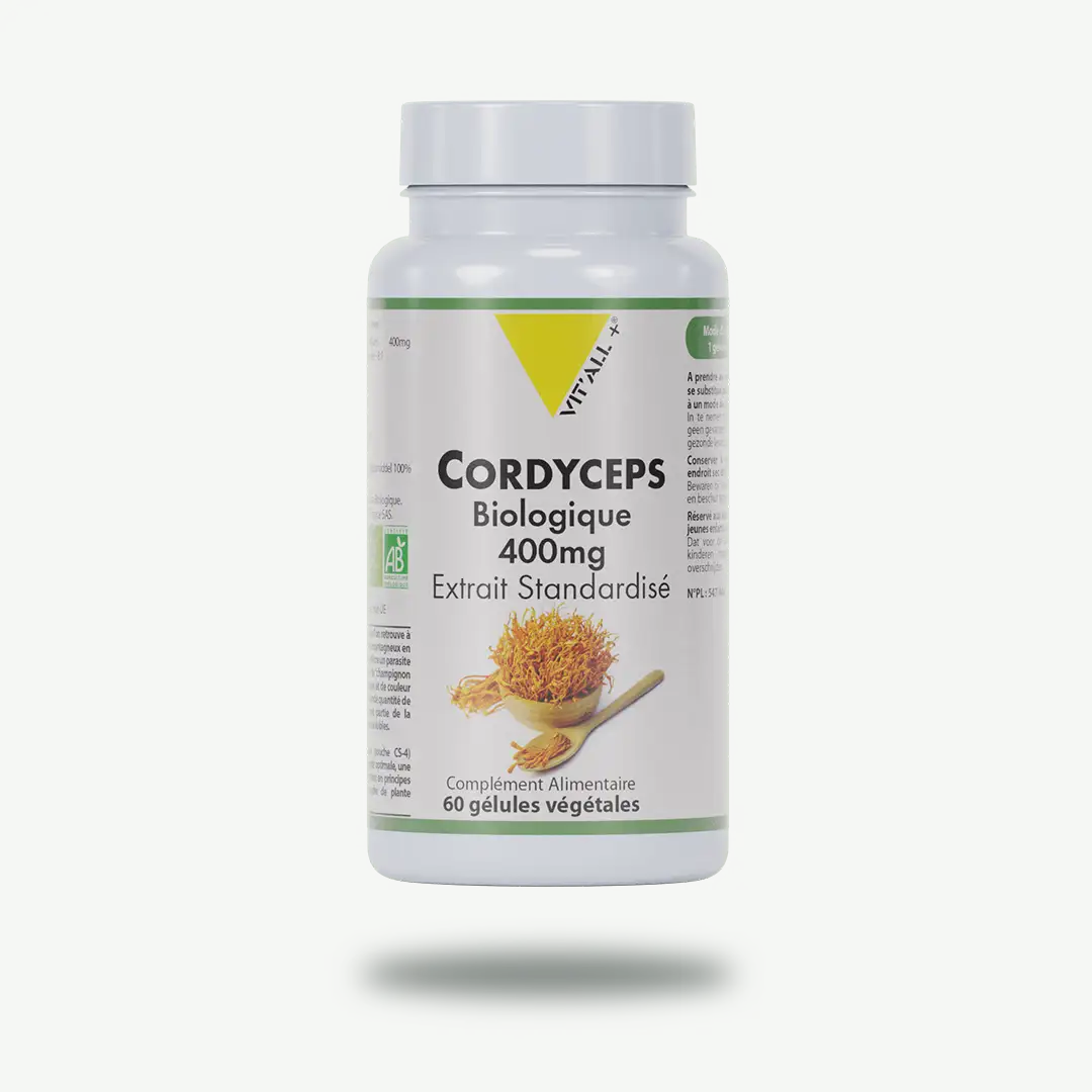 CORDYCEPS BIO* 400mg Extrait Standardisé VIT'ALL+