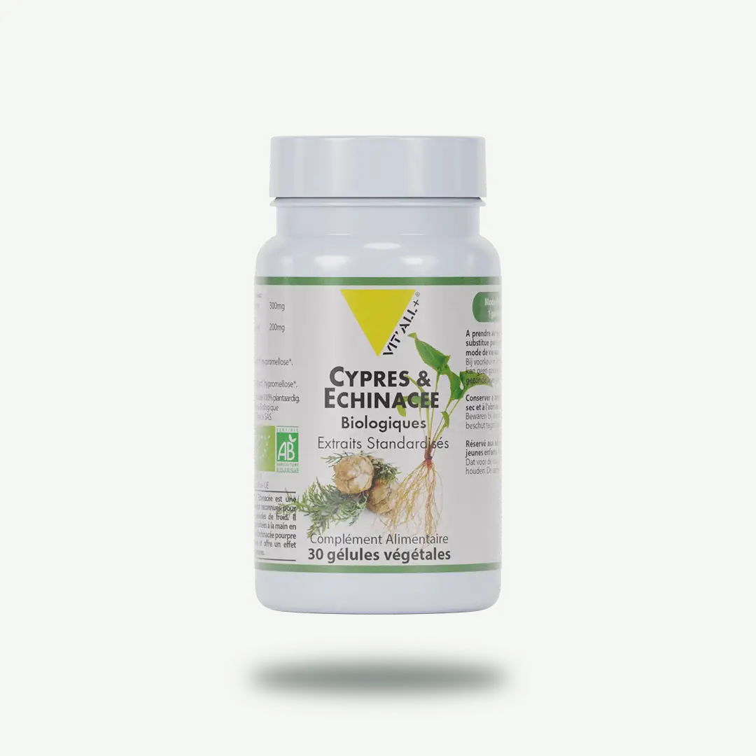 CYPRES & ECHINACEE BIO* Extraits Standardisés VIT'ALL+