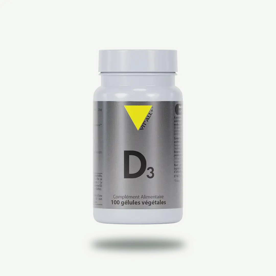 VITAMINE D3 20 mcg - gélules végétales