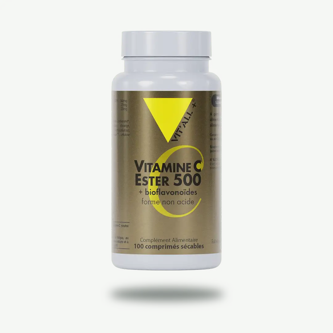 VITAMINE C ESTER 500mg + Bioflavonoïdes VIT'ALL+