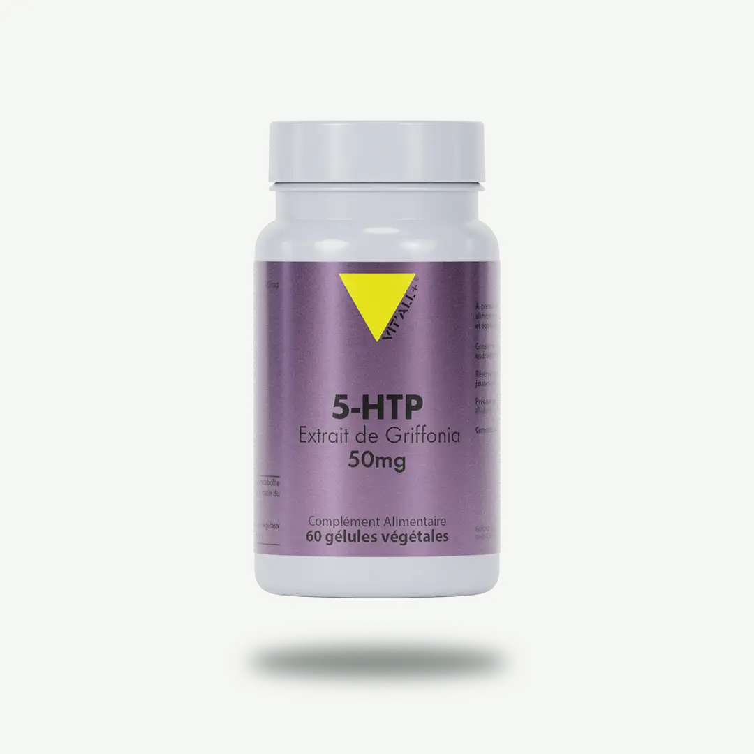 5-HTP Extrait de Griffonia 50mg VIT'ALL+