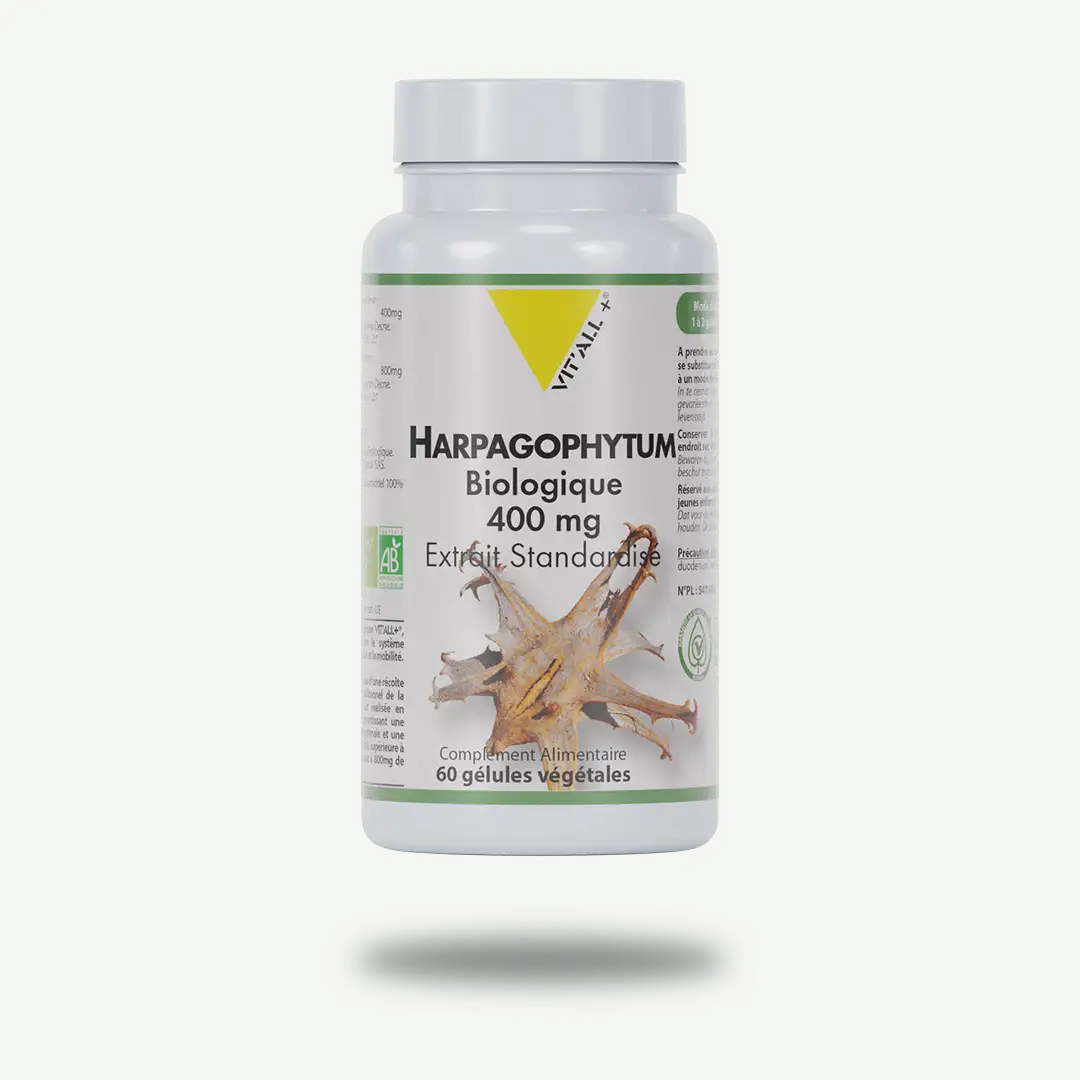 HARPAGOPHYTUM BIO* 400mg Extrait Standardisé VIT'ALL+