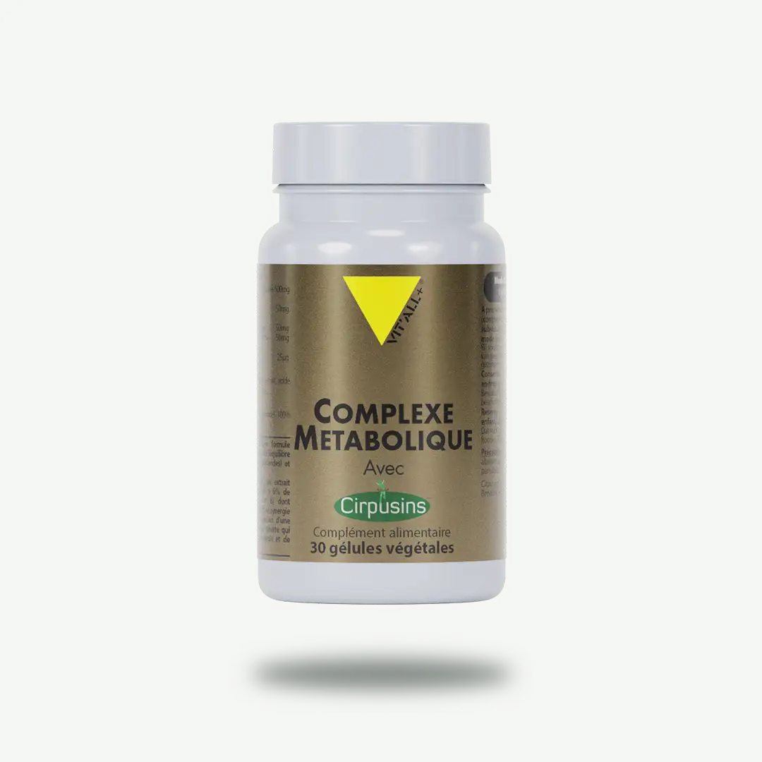 COMPLEXE METABOLIQUE avec Cirpusins® VIT'ALL+