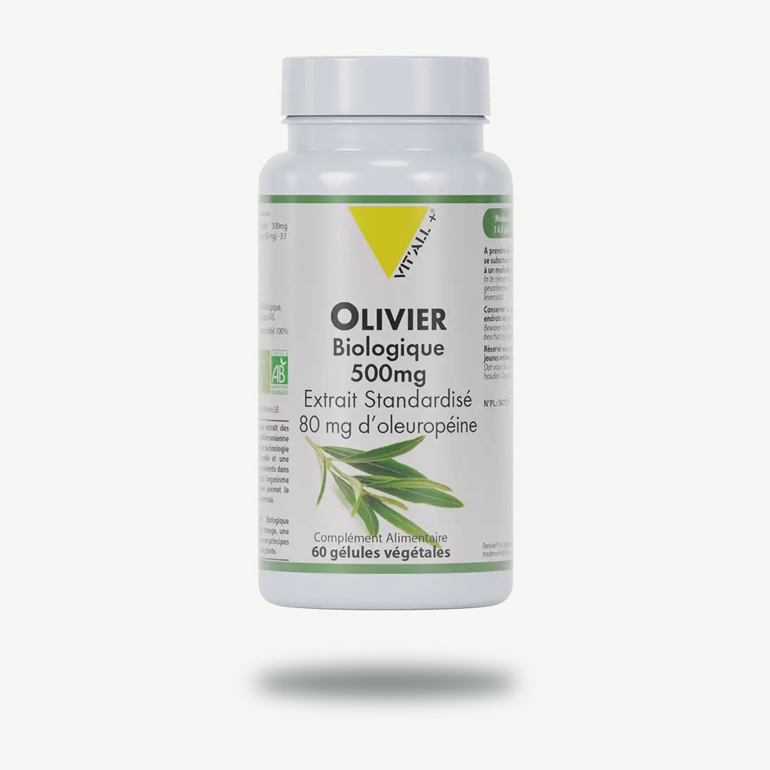 OLIVIER BIO* 500mg Extrait Standardisé VIT'ALL+