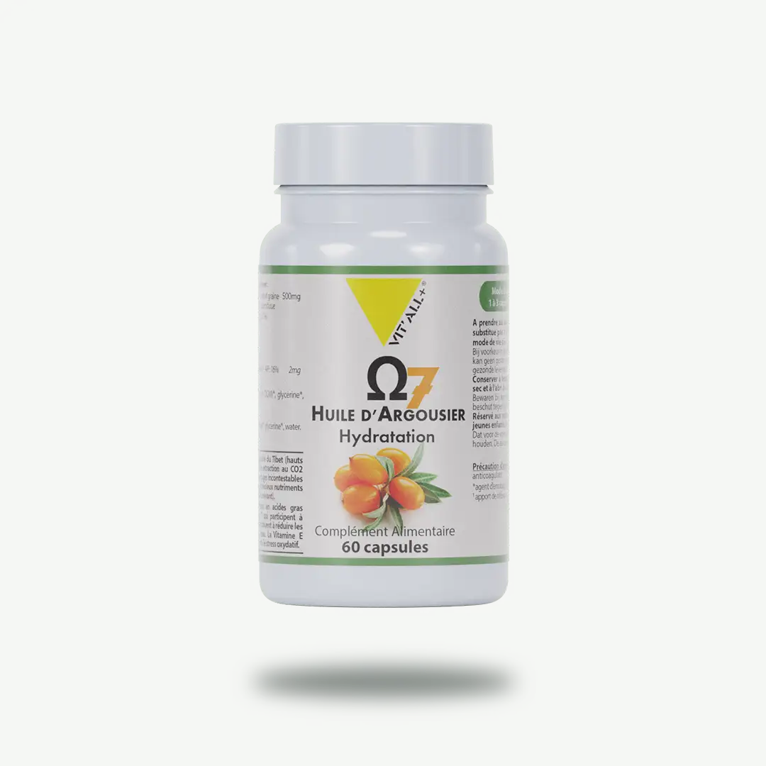 OMEGA 7 Huile d'Argousier 500mg