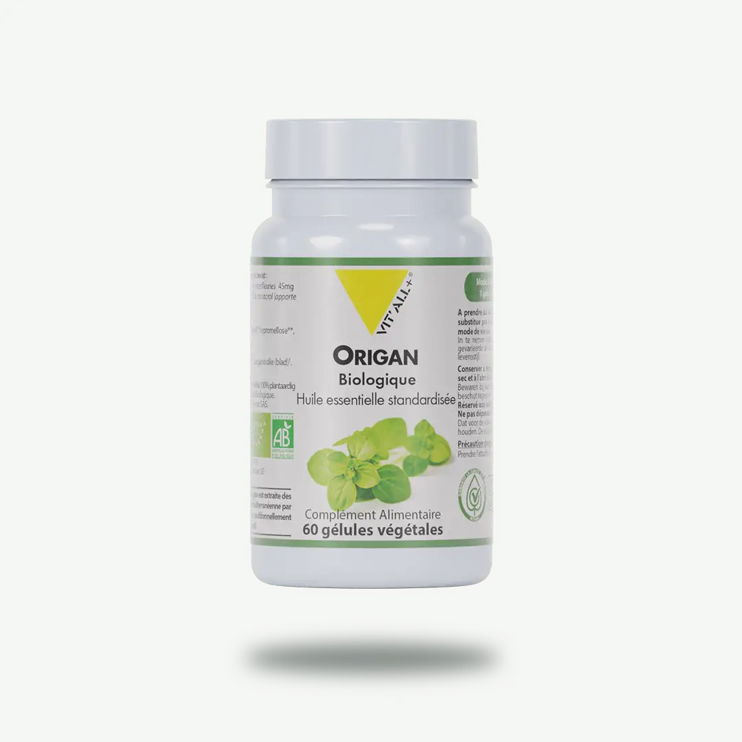 HUILE D'ORIGAN BIO* 45mg VIT'ALL+