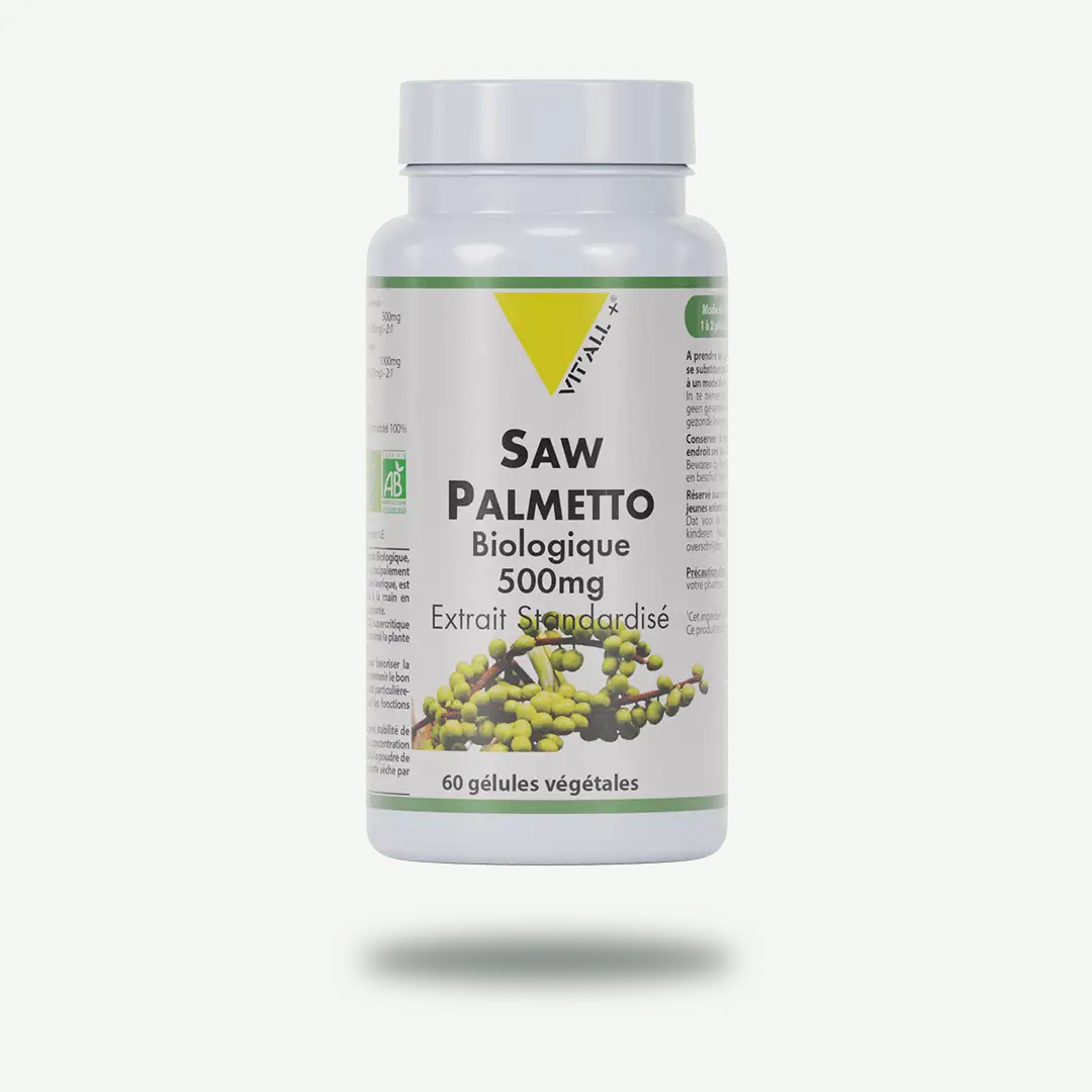 SAW PALMETTO BIO* 500mg Extrait Standardisé VIT'ALL+