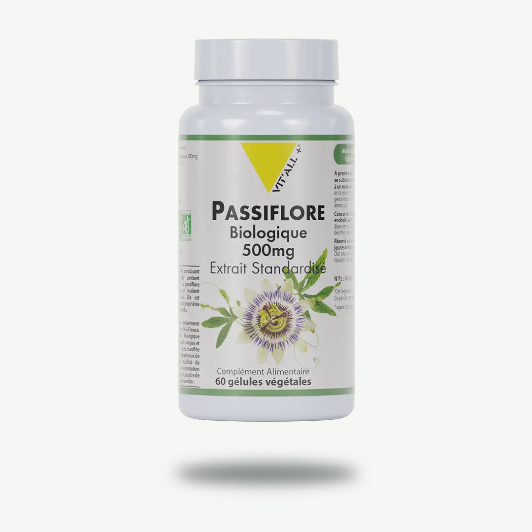 PASSIFLORE BIO* 500mg Extrait Standardisé VIT'ALL+