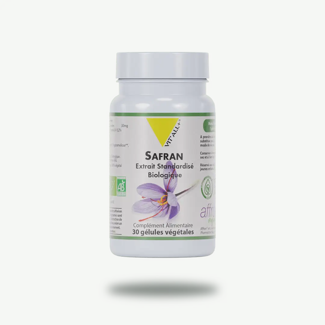 SAFRAN BIO* 30mg Extrait standardisé