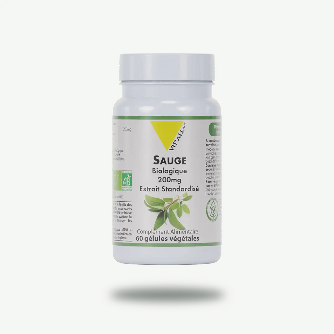 SAUGE BIO* 200mg Extrait Standardisé