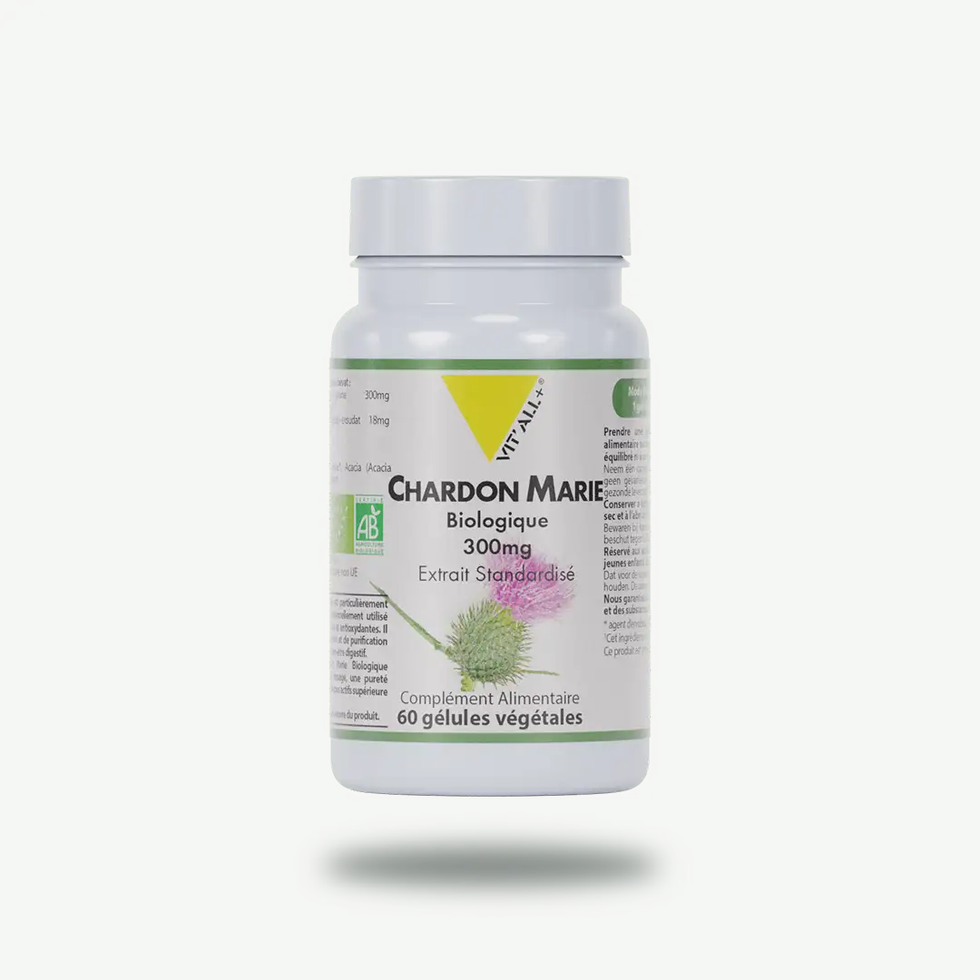 CHARDON MARIE BIO* 300mg Extrait Standardisé VIT'ALL+