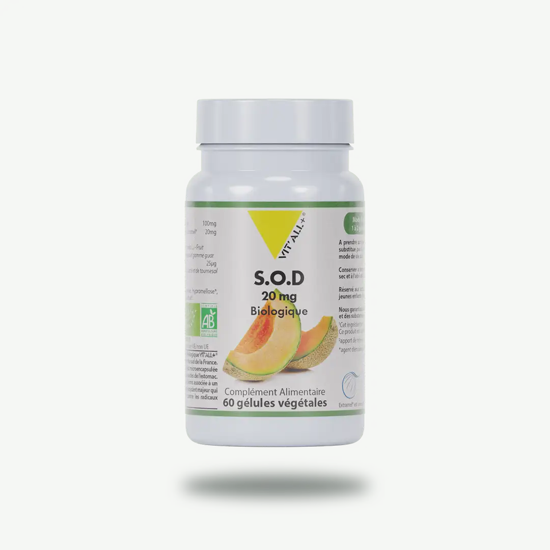 S.O.D VEGETALE BIO* 20MG VIT'ALL+