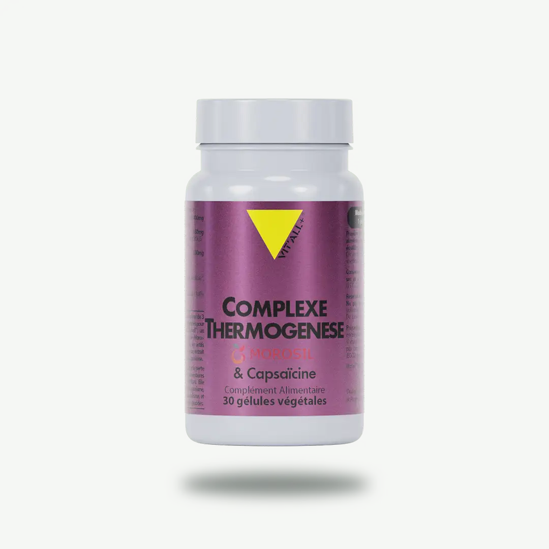 COMPLEXE THERMOGENESE avec Morosil™ & Capsaicine VIT'ALL+